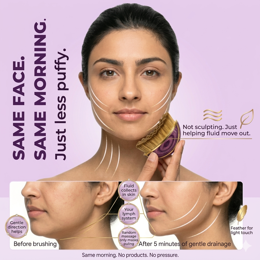 lymphatic face brush | Designed For women